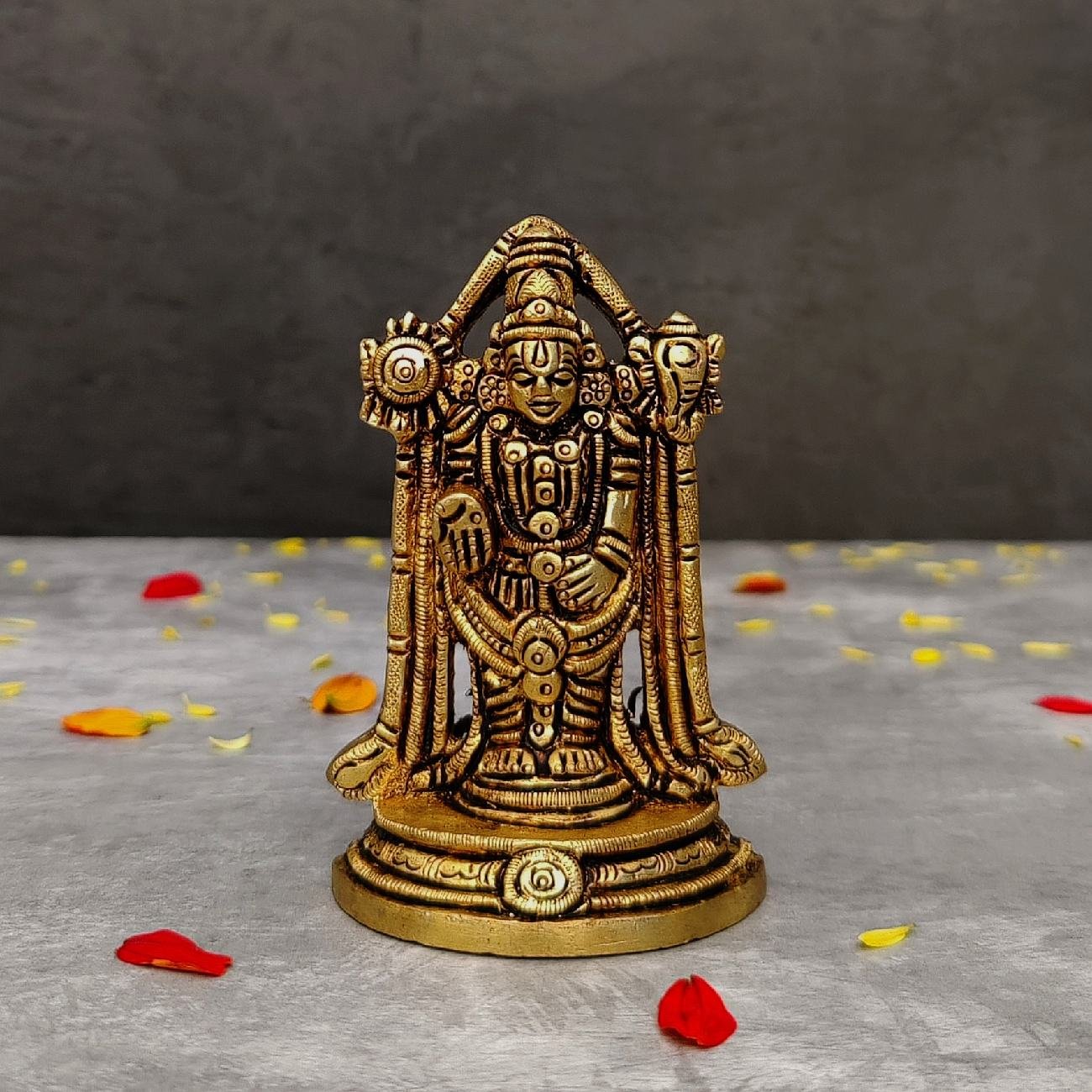 Brass Lord Tirupati Balaji Idol