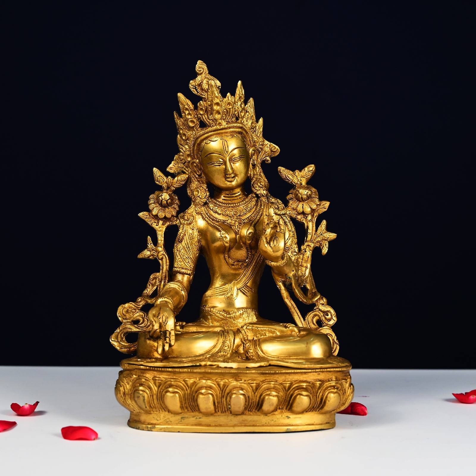 Brass Tara Devi Idol