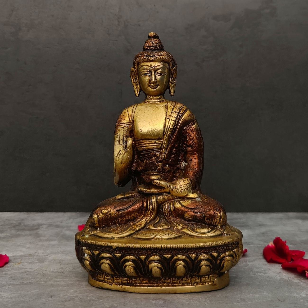 Brass Buddha Statue
