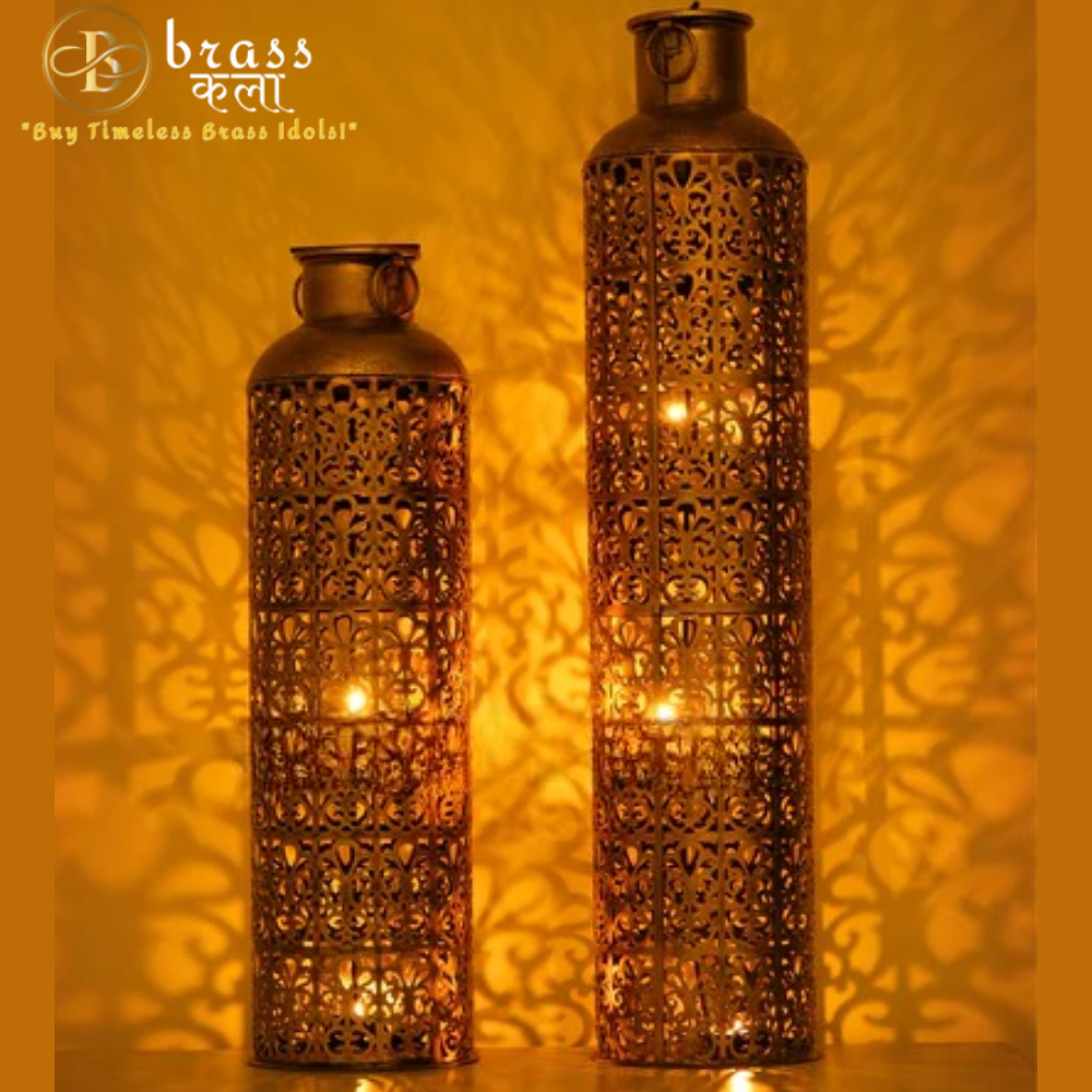 Iron Barni T-Lite Holder Lantern Home Decor