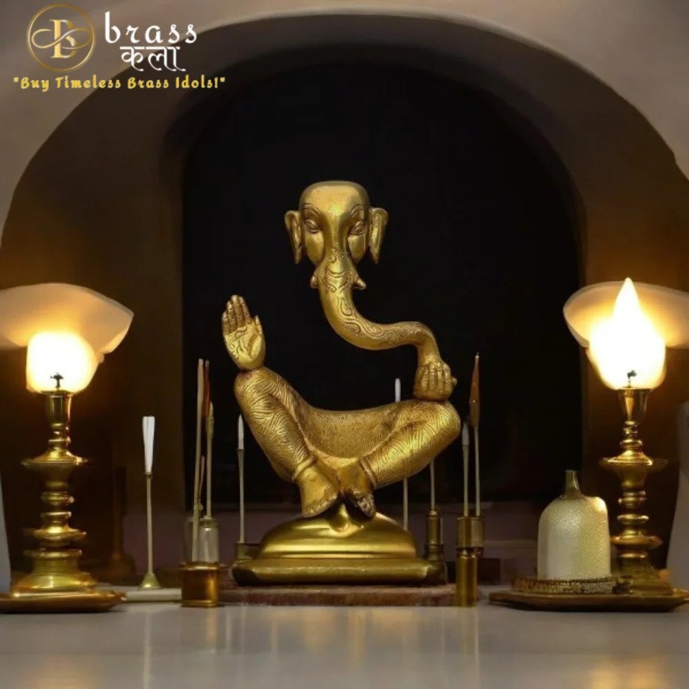 Brass Atma Ganesh